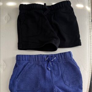 Carter's Kids Shorts Set in Black and Blue